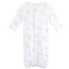 Mommy And The Bunnies, Printed Conv. Gown