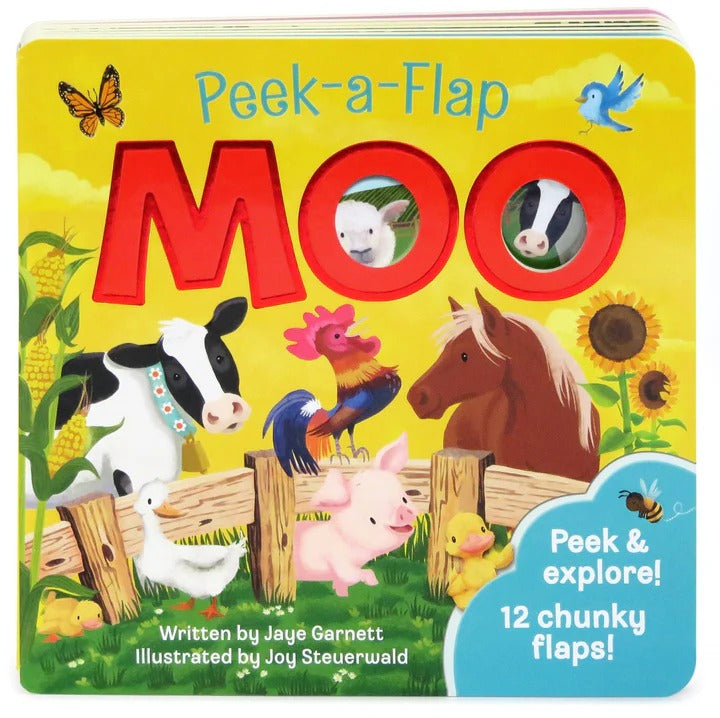 Moo Peek-A-Flap Book