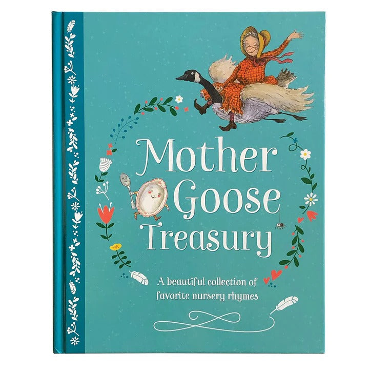 Mother Goose Treasury: A Beautiful Collection of Favorite Nursery Rhymes Book