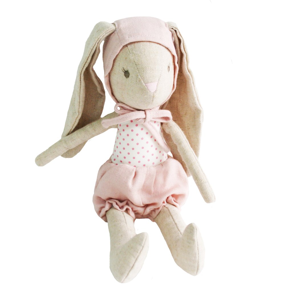 Baby Girl Bunny W/Bonnet