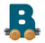 NameTrains Bright Letter B