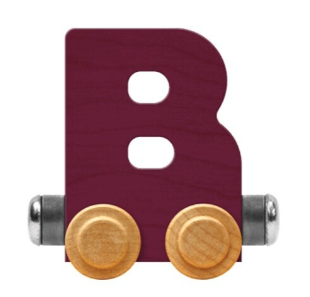 NameTrains Bright Letter B
