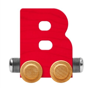 NameTrains Bright Letter B