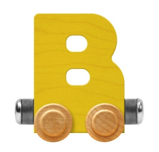 NameTrains Bright Letter B