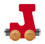 NameTrains Bright Letter J