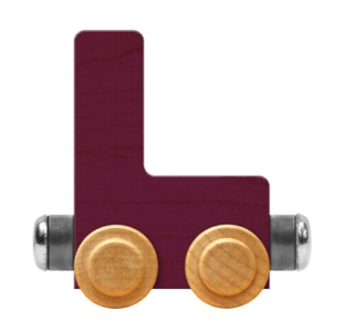 NameTrains Bright Letter L
