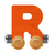NameTrains Bright Letter R