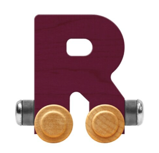 NameTrains Bright Letter R
