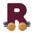 NameTrains Bright Letter R