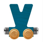NameTrains Bright Letter V