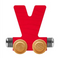 NameTrains Bright Letter V
