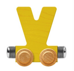 NameTrains Bright Letter V