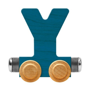 NameTrains Bright Letter Y