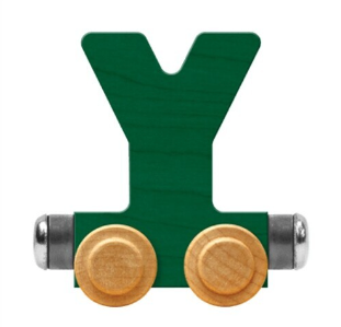 NameTrains Bright Letter Y