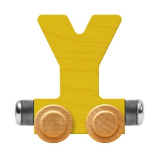 NameTrains Bright Letter Y