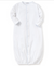 New Kissy Dots Conv. Gown, White/Blue