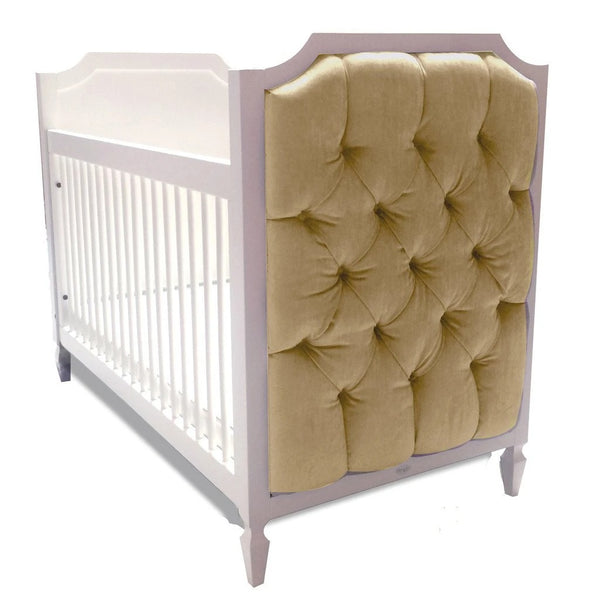 Beverly Crib with Tufted Panels