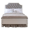 Beverly Bed with Tufted Headboard