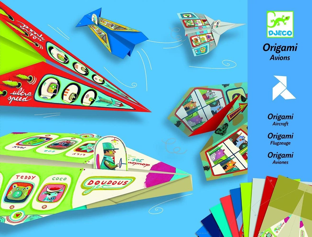 Origami Paper Planes Craft Kit