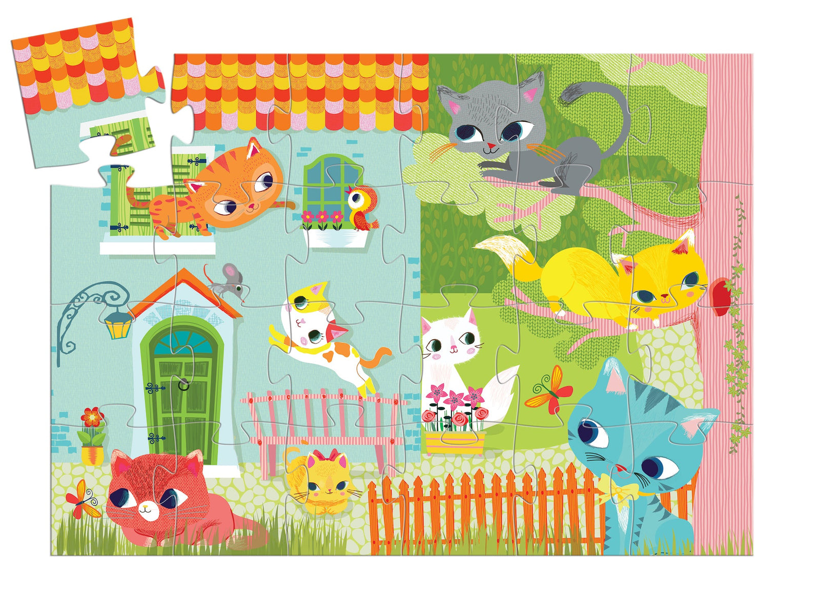 Djeco Pachat and His Friends - Puzzle 24 pcs