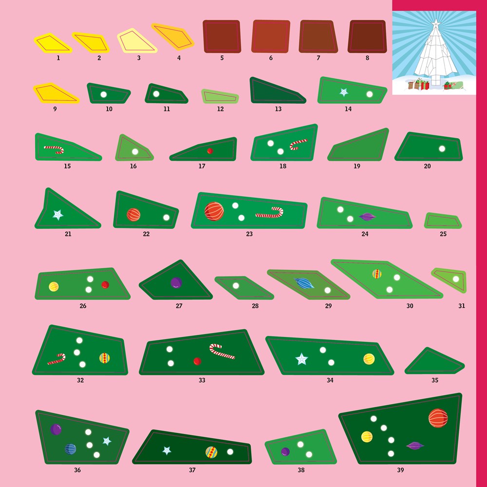 Paint By Sticker, Christmas