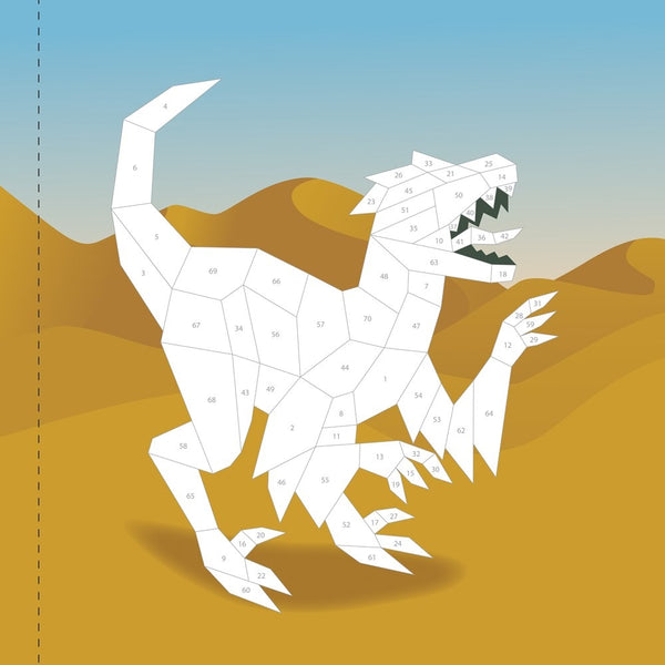 Paint by Sticker Kids: Dinosaurs