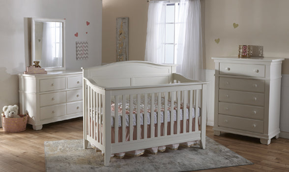 Napoli Curved Top Forever Crib