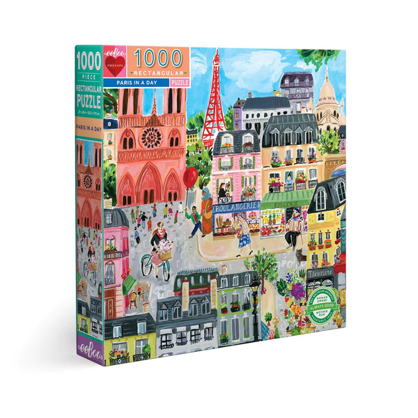 Paris in a Day 1000 PC Rectangle Puzzle