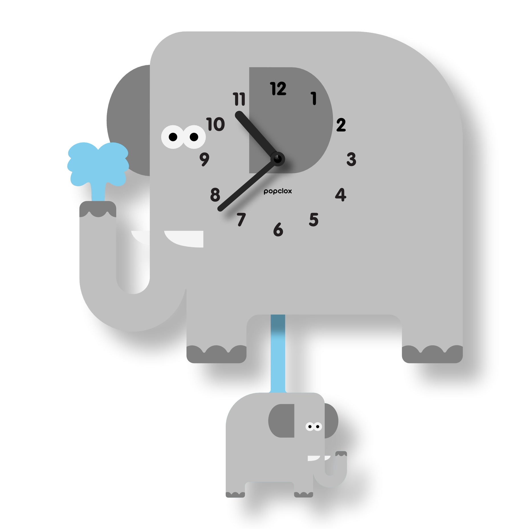 Pendulum Clock, Squirt Elephant