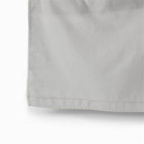 Cotton Linen Crib Skirt