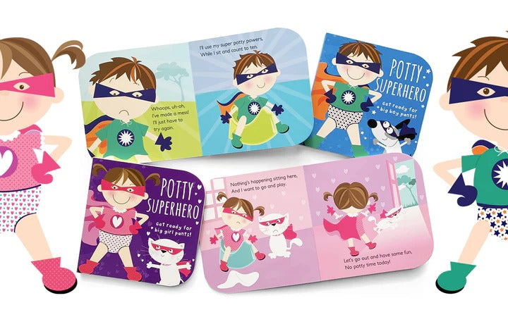 Potty Superhero (Boy) Book