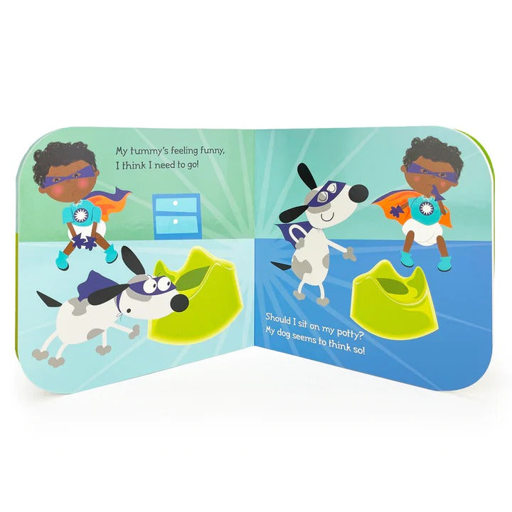 Cottage Door Press Potty Superhero (Boy) Book (Diversity)