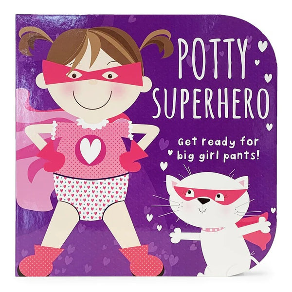 Potty Superhero (Girl) Book