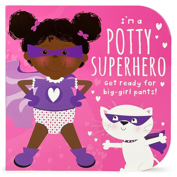 Potty Superhero (Girl) Book (Diversity)