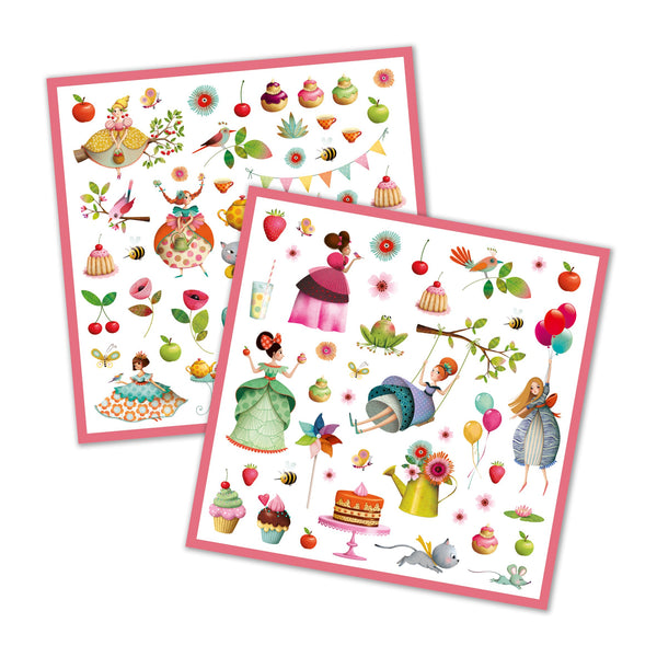 Stickers - Princesses Tea Party