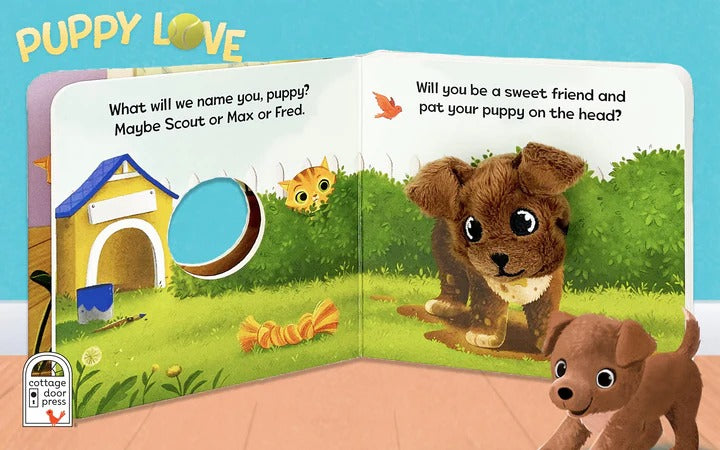 Puppy Love Finger Puppet Book