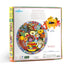 Purple Bird and Flowers 500 Piece Puzzle