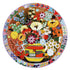 Purple Bird and Flowers 500 Piece Puzzle
