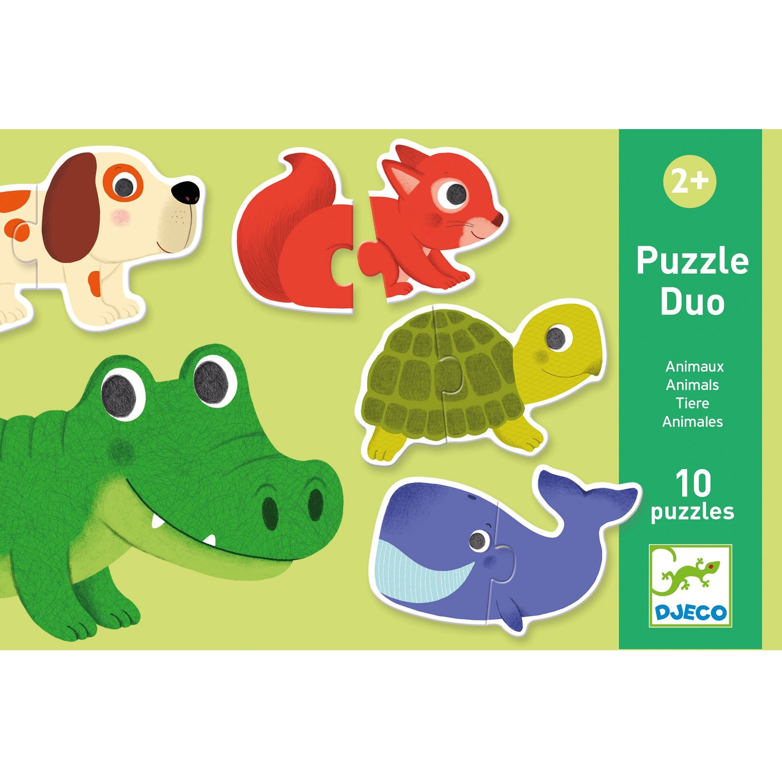 Djeco Puzzle Duo Animals