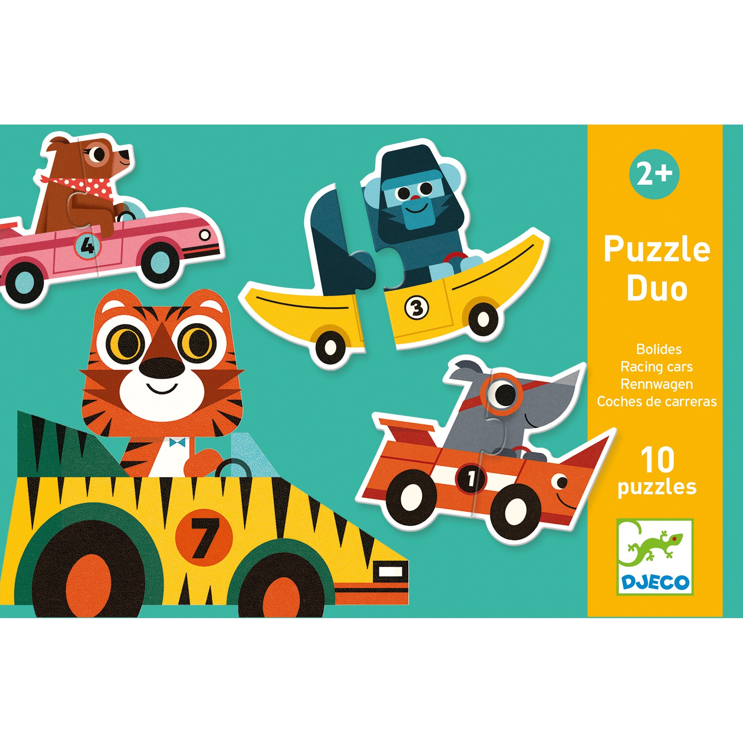 Puzzle Duo Racing Cars