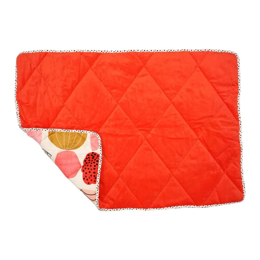 Quilted Bed Roll Poppy Pet Bed