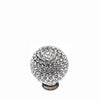 Crystal Ball Silver with White Knob