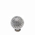 Crystal Ball Silver with White Knob