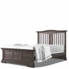 Imperio Full Bed, Open Back Oil Grey