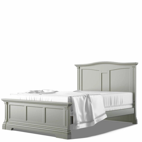 Imperio Full Bed, Solid Back Vintage Grey