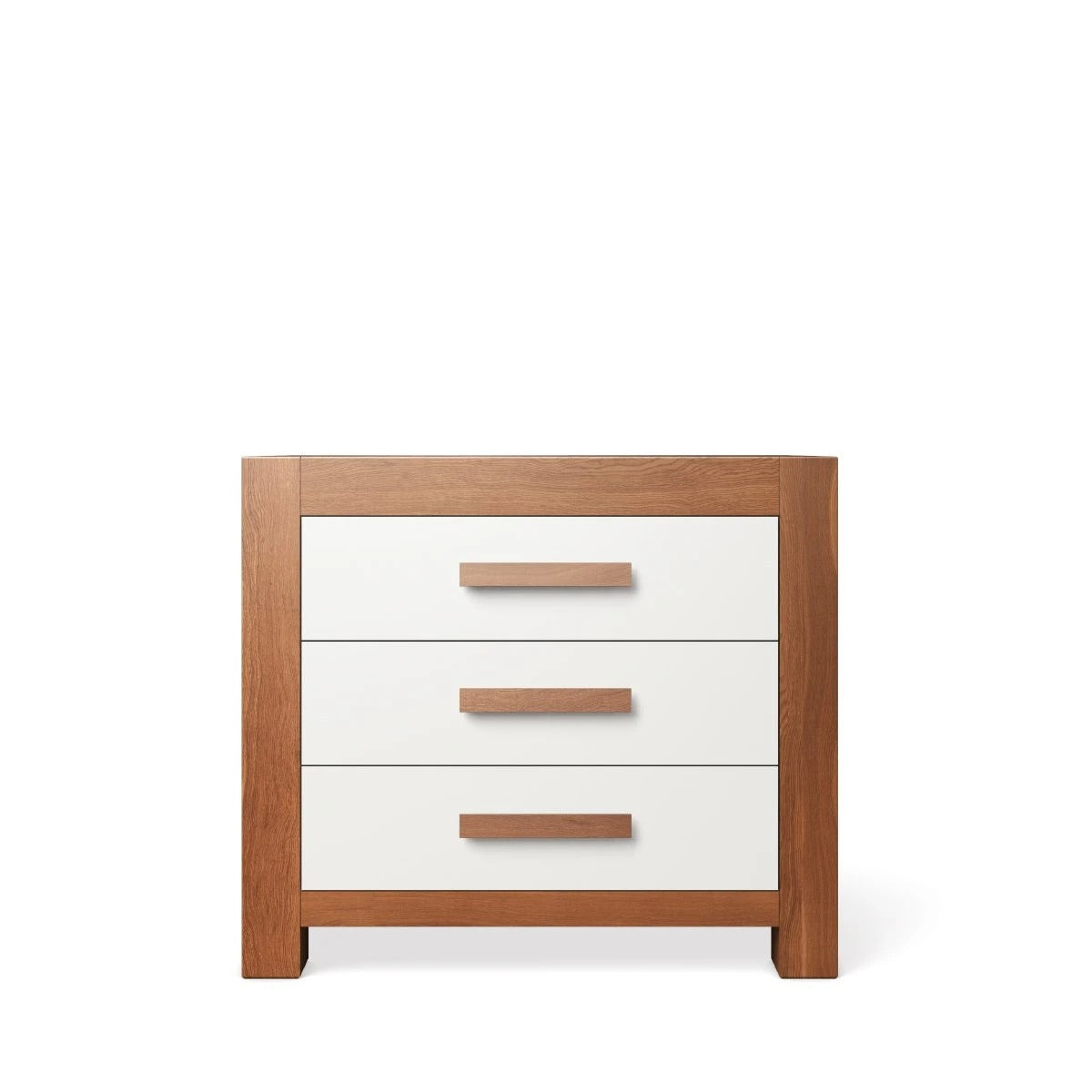 Single Dresser Bruno Antico with Solid White