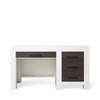 Desk Solid White with Oil Grey