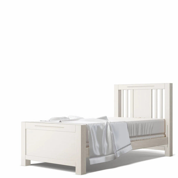 Twin Bed Washed White