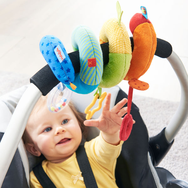 Rainbow Activity Spiral Stroller Toy