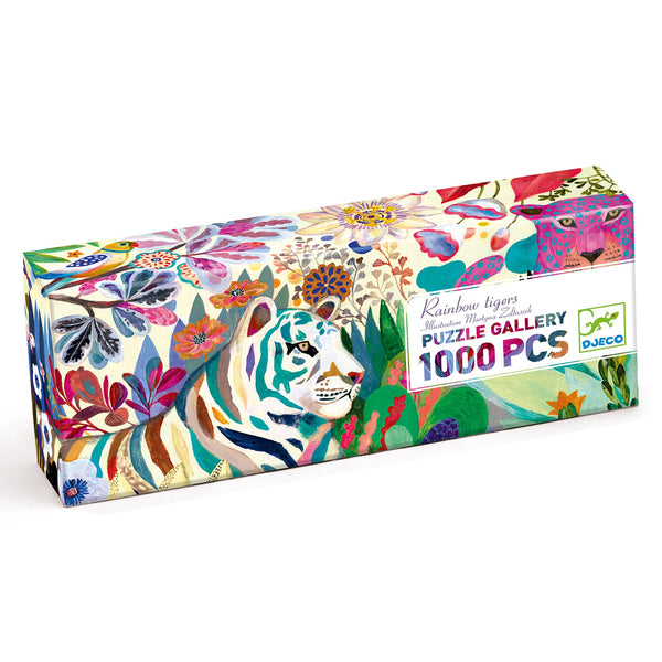 Rainbow Tigers - Puzzle 1000pcs